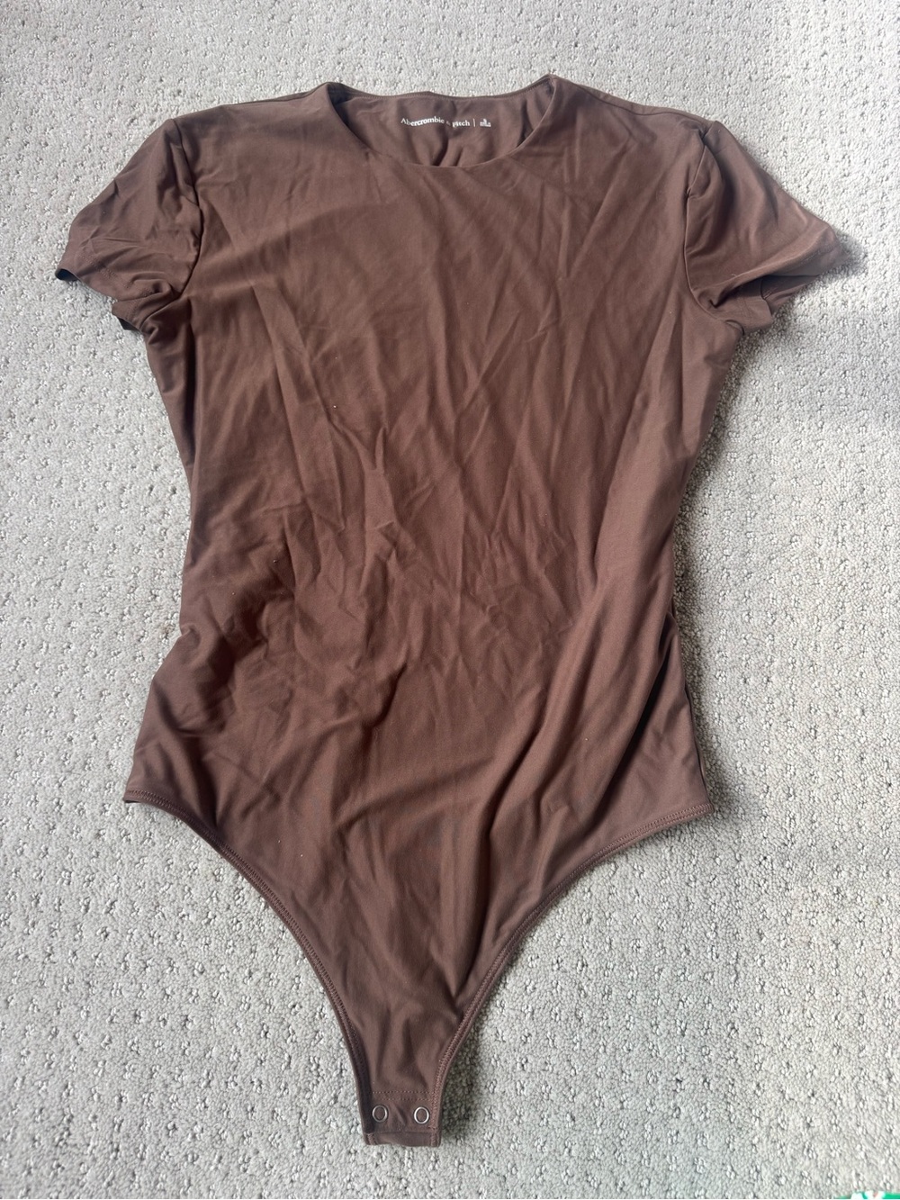 Abercrombie brown body suite size small women’s.